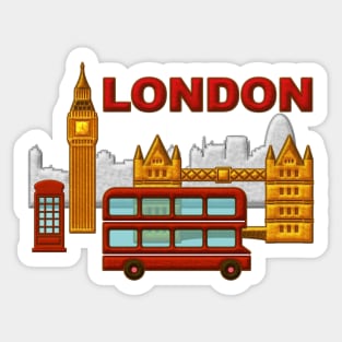 London, London, England Sticker